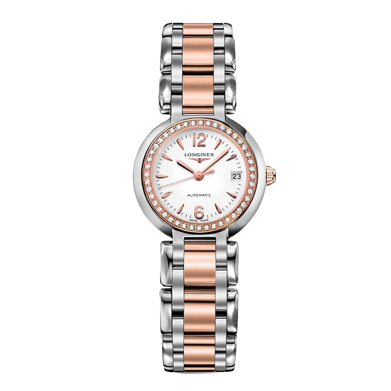 浪琴(Longines)手表 心月系列机械女表L8.111.5.19.6 机械 镶钻石壳