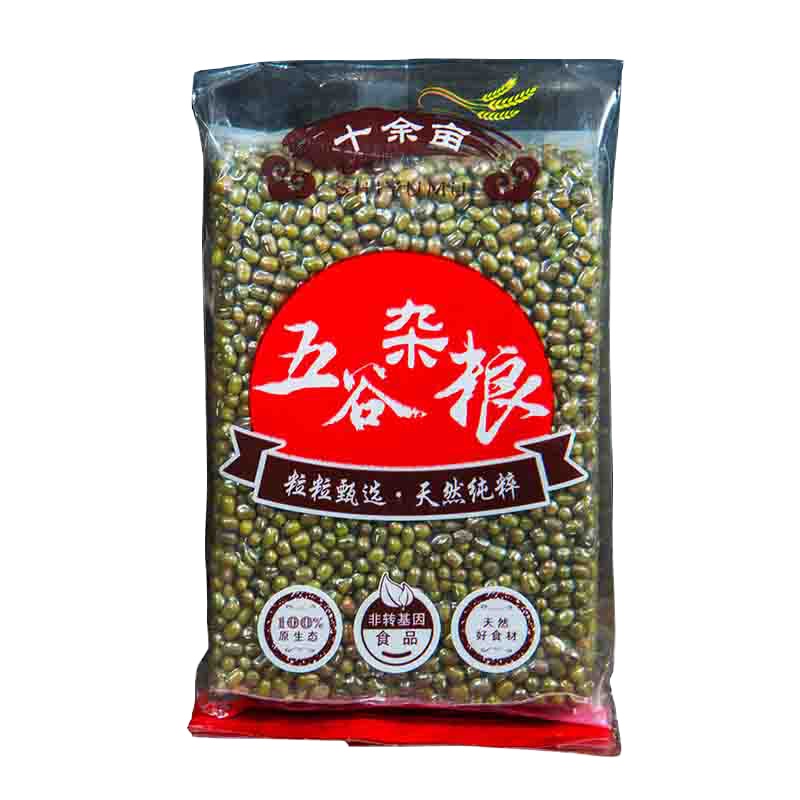 十余亩 绿豆 东北绿豆 五谷杂粮 粗粮 杂粮 豆浆豆 380g