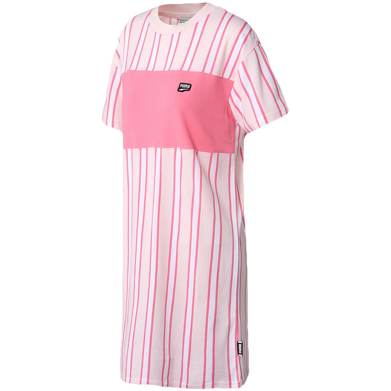 PUMA彪马女装运动服休闲圆领连衣裙596007