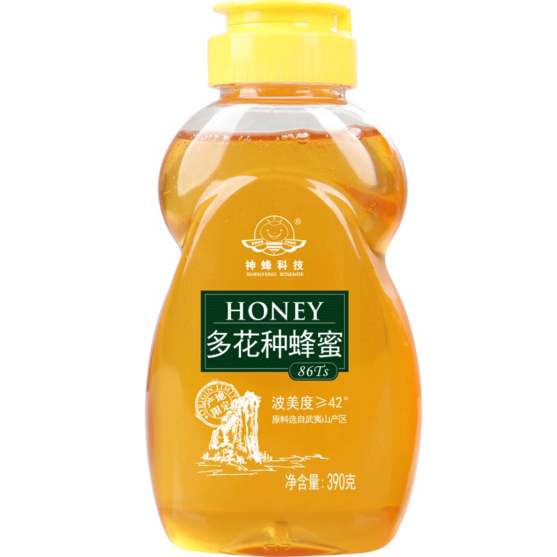 神蜂科技(SHENFENG SCIENCE)多花种蜂蜜390g
