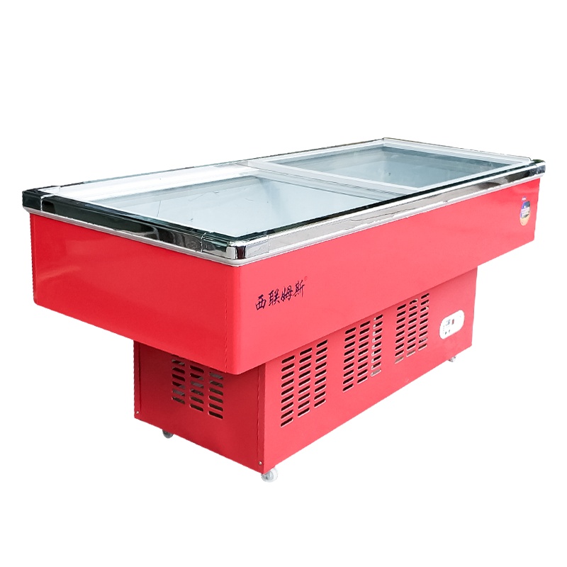 西联姆斯xilianms 保鲜展示柜海鲜柜商用冷藏展示柜超市保鲜柜SWD-1210微冻冷柜