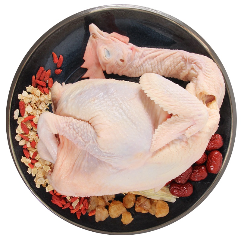 凤中皇皇后鸡900g/只 液氮冷冻锁鲜 清远鸡 老母鸡 山林散养土鸡 供港品质 三同认证 清真食品原种清远保育场