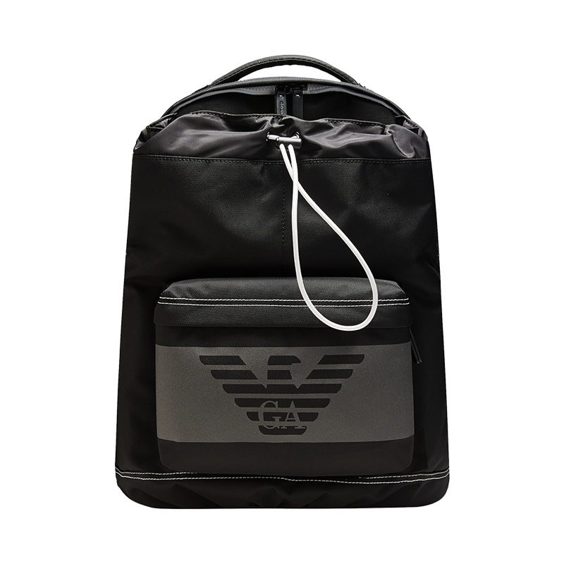 EMPORIO ARMANI 阿玛尼 男士logo印花双肩包