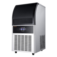 乐创 XB-180G 55冰格80KG/24H商用制冰机 银黑色(单位:台)