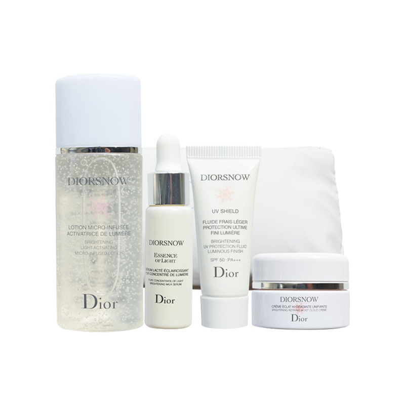 迪奥 雪晶灵护肤套装 7ml+15ml+50ml+7ml+ 化妆包