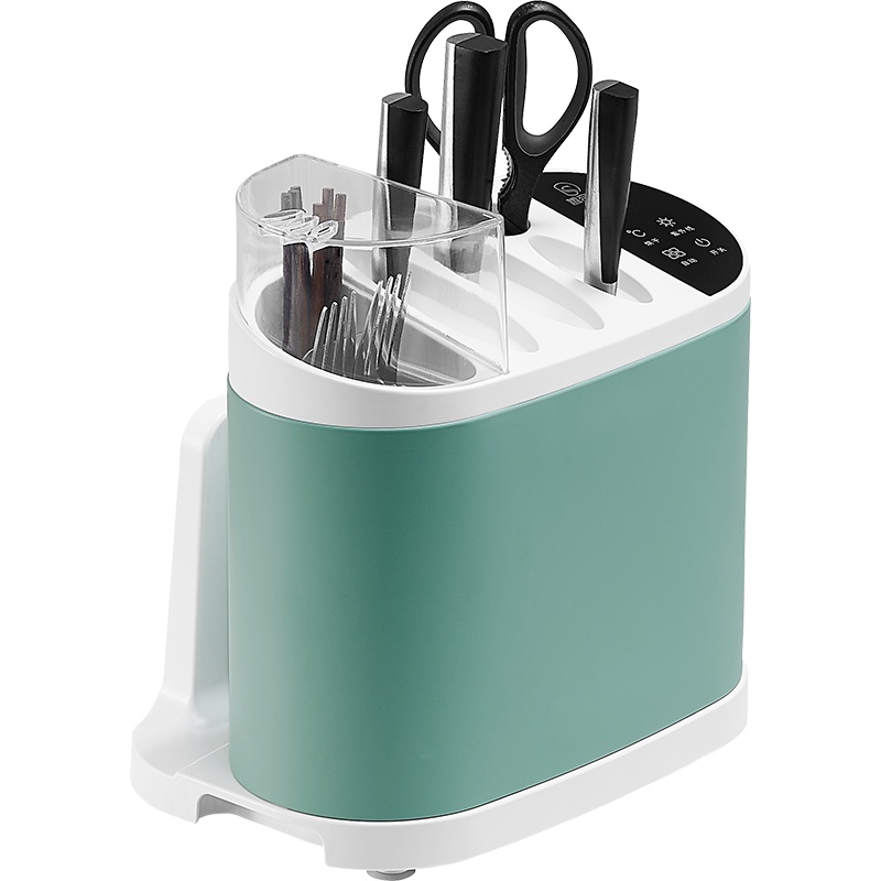 好太太(Haotaitai)智能自动消毒刀架菜刀座厨房置物架刀具用品刀筷紫外线杀菌HTT-DKX-001