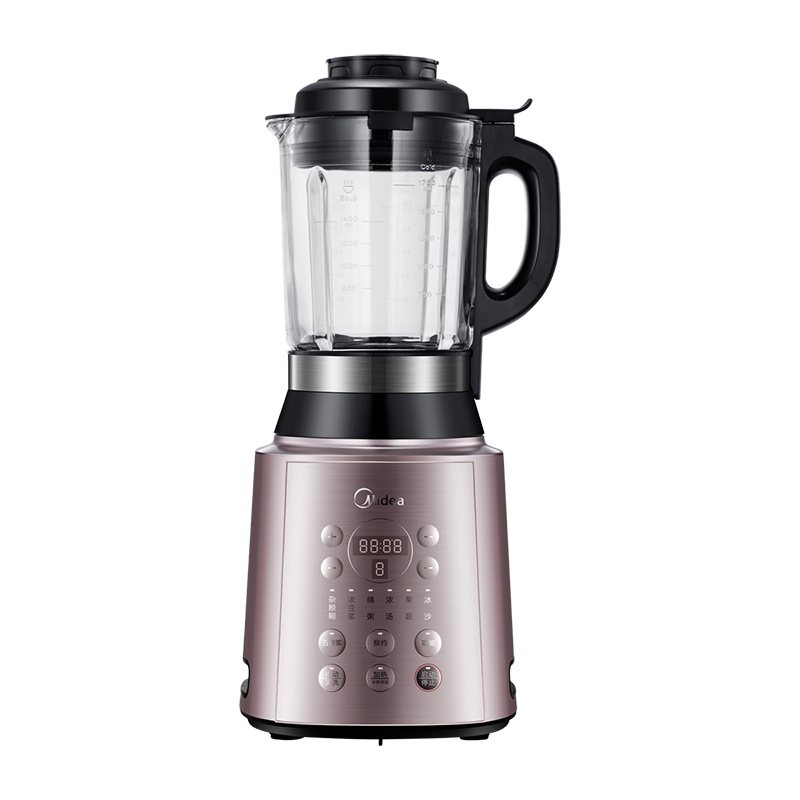 美的(Midea)破壁机立体加热豆浆机多功能家用加热破壁料理机搅拌机辅食机榨汁机绞肉机德国精钢6叶破壁刀BL1011A