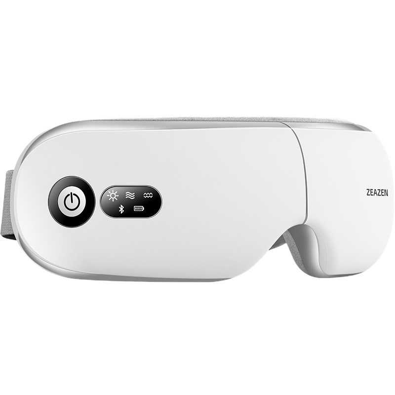 益森(ZEAZEN)医用护眼仪 眼睛眼部按摩器 学生近视保护按摩仪 智能热敷眼罩 时尚银白款