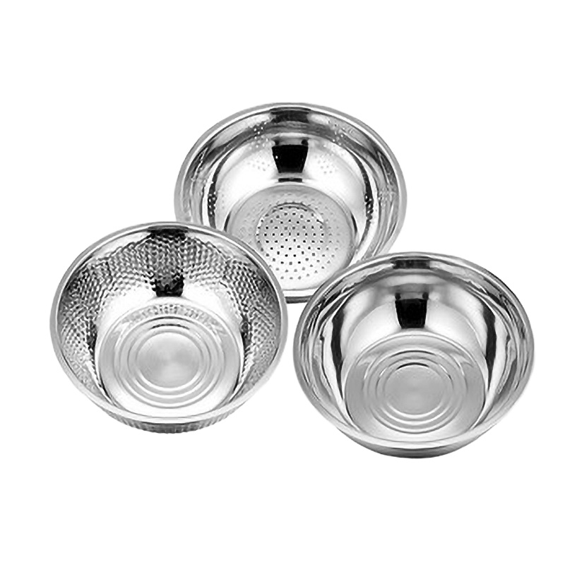 伯尔尼斯 臻尚米筛三件套 洗米筛 沥水盆24cm+果蔬盆26cm+多用盆28cm（100套起订，低于起订量不发货）