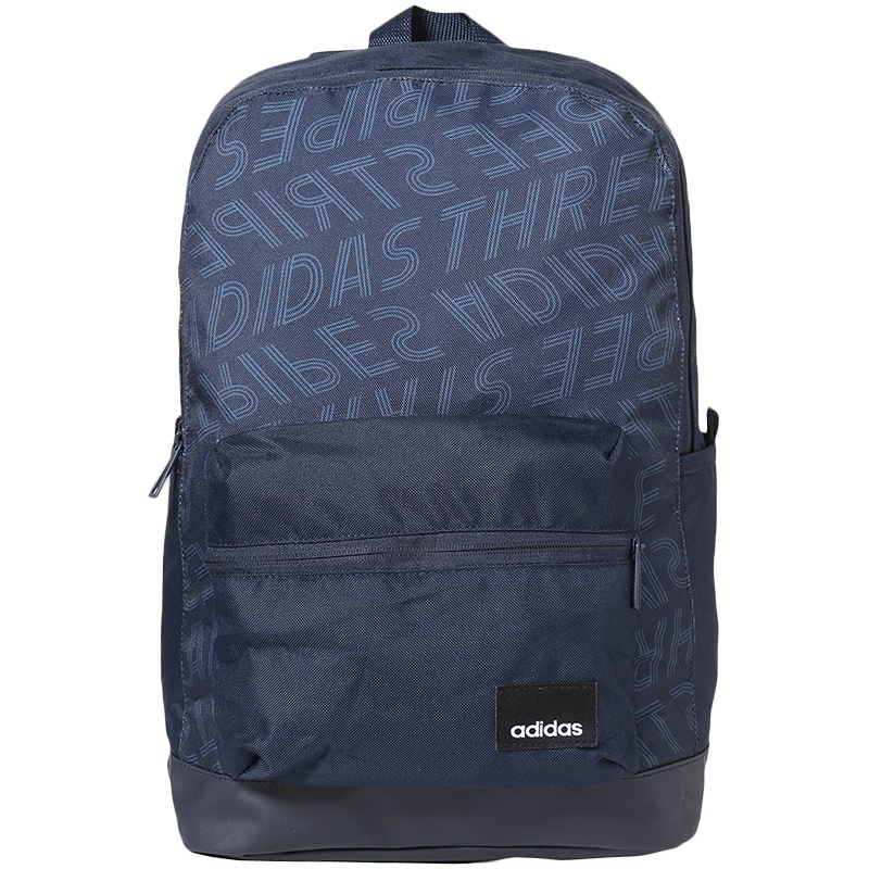 adidas阿迪达斯男运动休闲时尚双肩包DM6113 DM6113学院藏青蓝+蓝