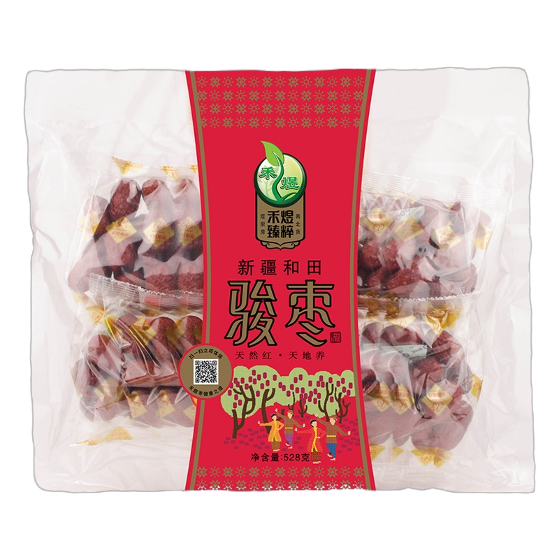 禾煜 和田骏枣 528g 新疆红枣 南北干货 禾煜出品