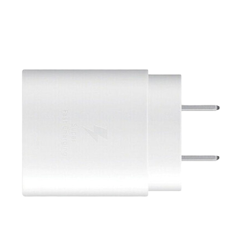 三星原装25W充电器note20/10 S20/S21 Fold 3 filp3旅行PD快充电器type-c接口线 白色