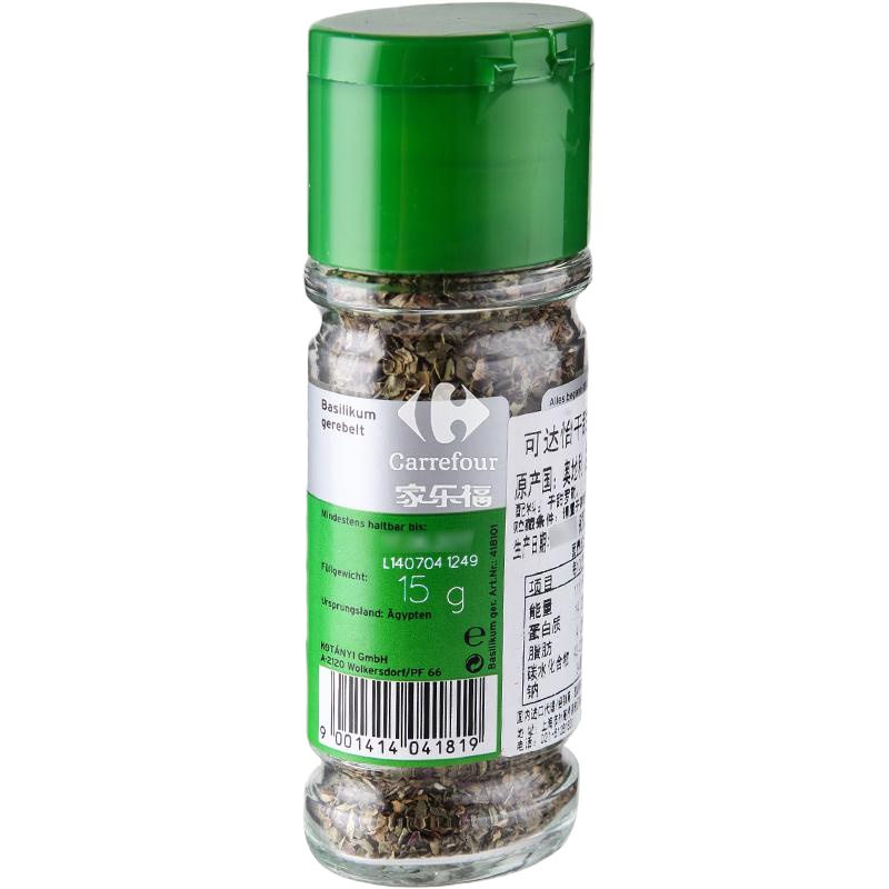 可达怡干甜罗勒碎15g