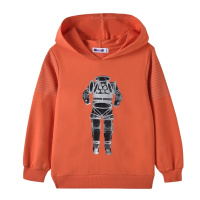 铅笔俱乐部童装2020秋装新款男童带帽长袖卫衣卡通印花T恤上衣