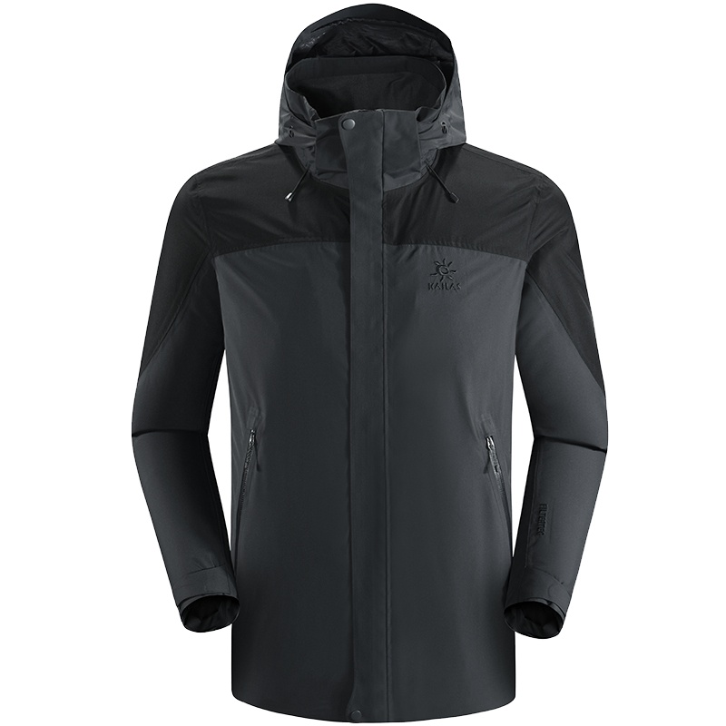 凯乐石户外旅行运动男款防水防风透气单件薄款冲锋衣外套