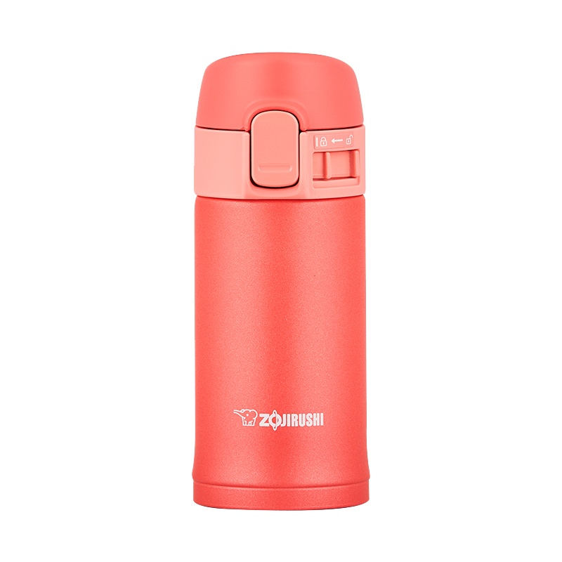 象印(ZO JIRUSHI)保温杯SM-PC20真空不锈钢水杯男女士便携茶杯迷你进口小杯子 橘色