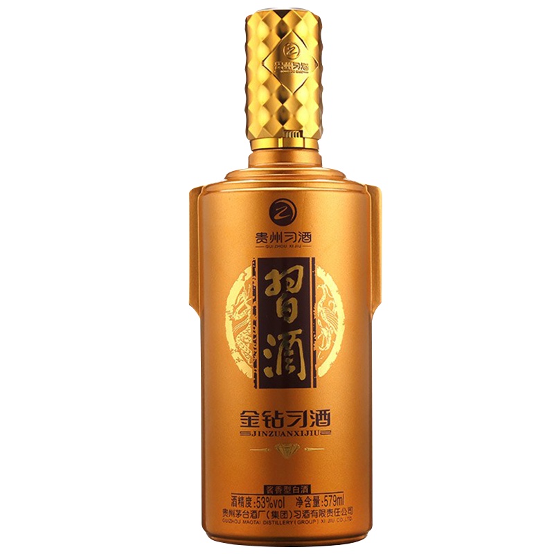 茅台集团贵州习酒 金钻 53度579ml酱香型白酒 单瓶装 酱香经典習酒(XI LIQUOR)
