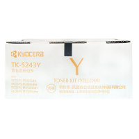 京瓷TK-5243Y 黄色墨粉/墨盒 适用M5526cdn/M5526cdw打印机墨粉盒(单位:件)
