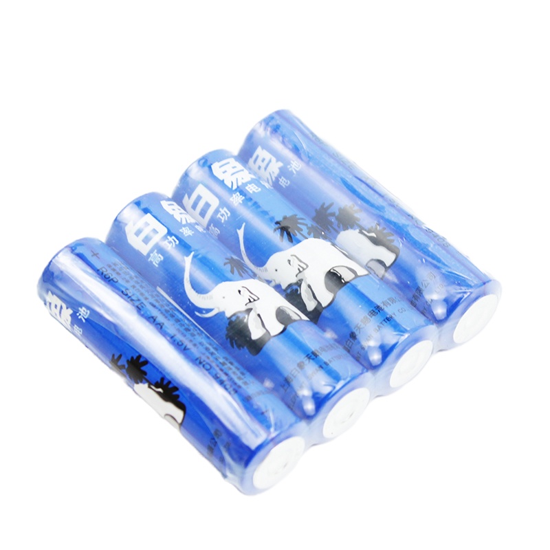 白象碳性干电池 5号 1.5V适用遥控器/耳温计/指纹锁/挂钟/体脂称/鼠标等(10节价)