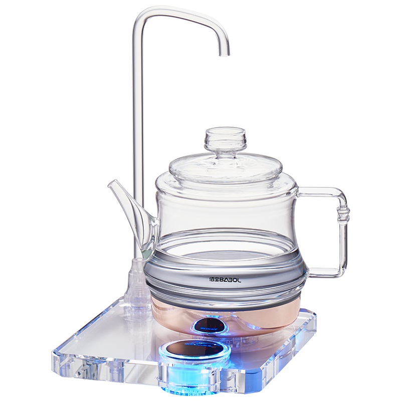 Babol/佰宝 DCH-909电子茶炉 玻璃烧水壶自动上水电热水壶家用泡茶煮茶壶触摸式烧水国产温控器