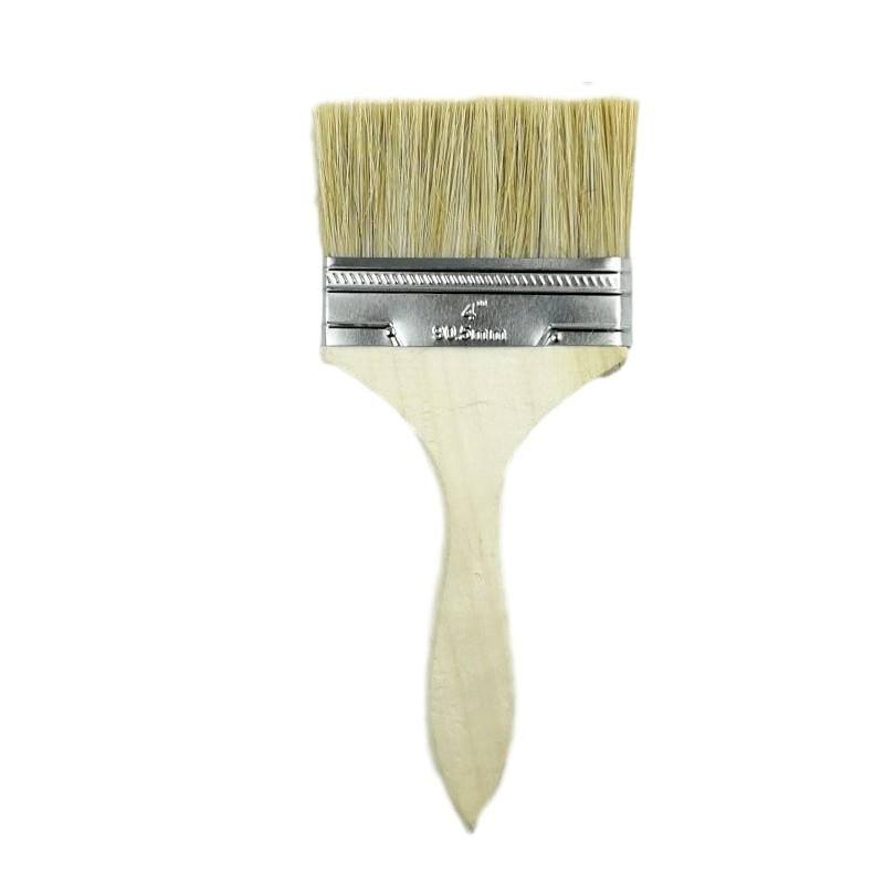 4寸猪毛油漆刷0