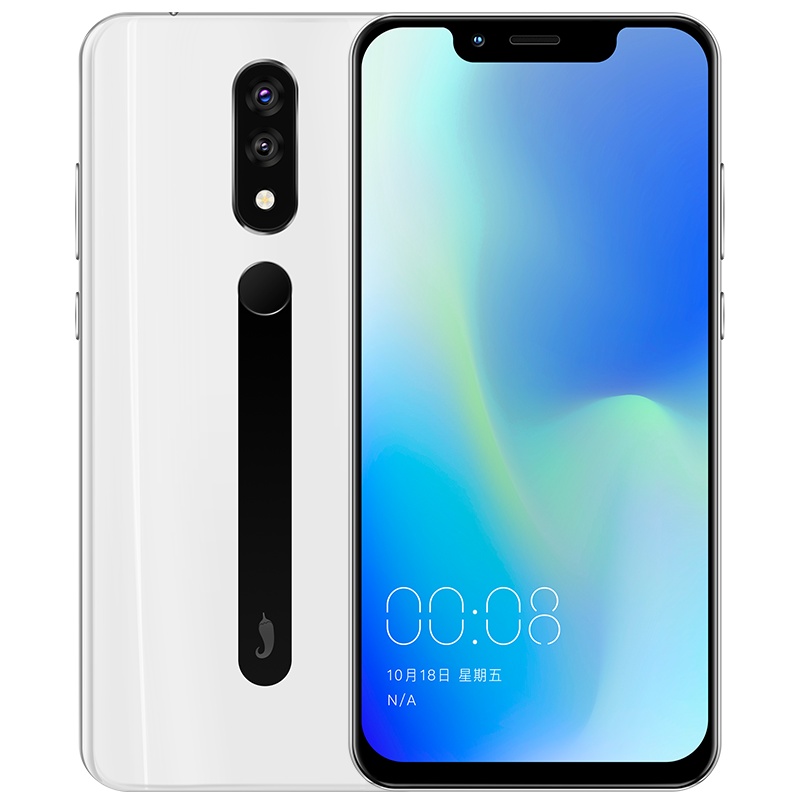 小辣椒 红辣椒9X 8+128GB 珍珠白 3000mAh大电池 5.86英寸刘海屏 双面玻璃 微信8开 全网通4G 智能手机