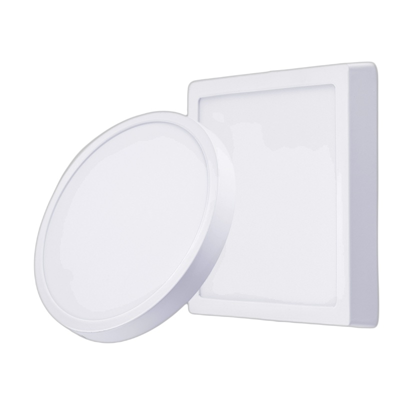 led超薄明装筒灯天花面板灯过道走廊阳台卧室厨卫射灯圆形吸顶灯