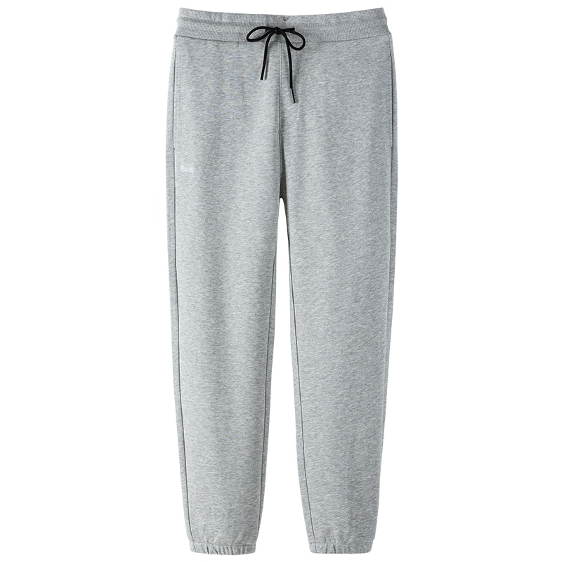 森马运动裤男春秋2019新款休闲长裤松紧腰束口男士九分裤子刺绣潮