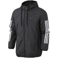 adidas阿迪达斯男子外套夹克飞行领休闲运动服DU5183 L DU5183黑