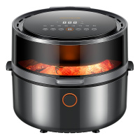 九阳(Joyoung)空气炸锅KL55-VF531 5.5L大容量 家用多功能可视电炸锅