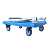 毕加索小推车 静音款平板车 蓝色