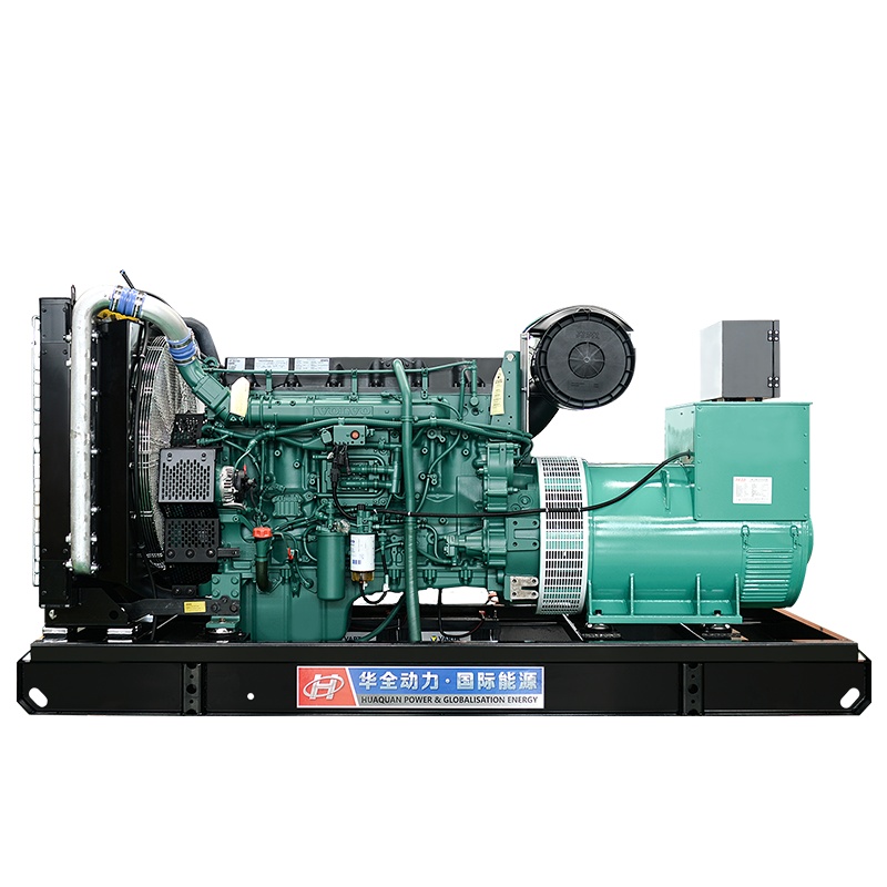 华全300kw柴油发电机组 大型300千瓦三相交流无刷永磁柴油发电机380V220V 厂家直销 大功率全铜电启动发电机组