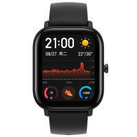 Amazfit GTS 智能手表 运动手表 14天续航 GPS 50米防水 NFC 曜石黑