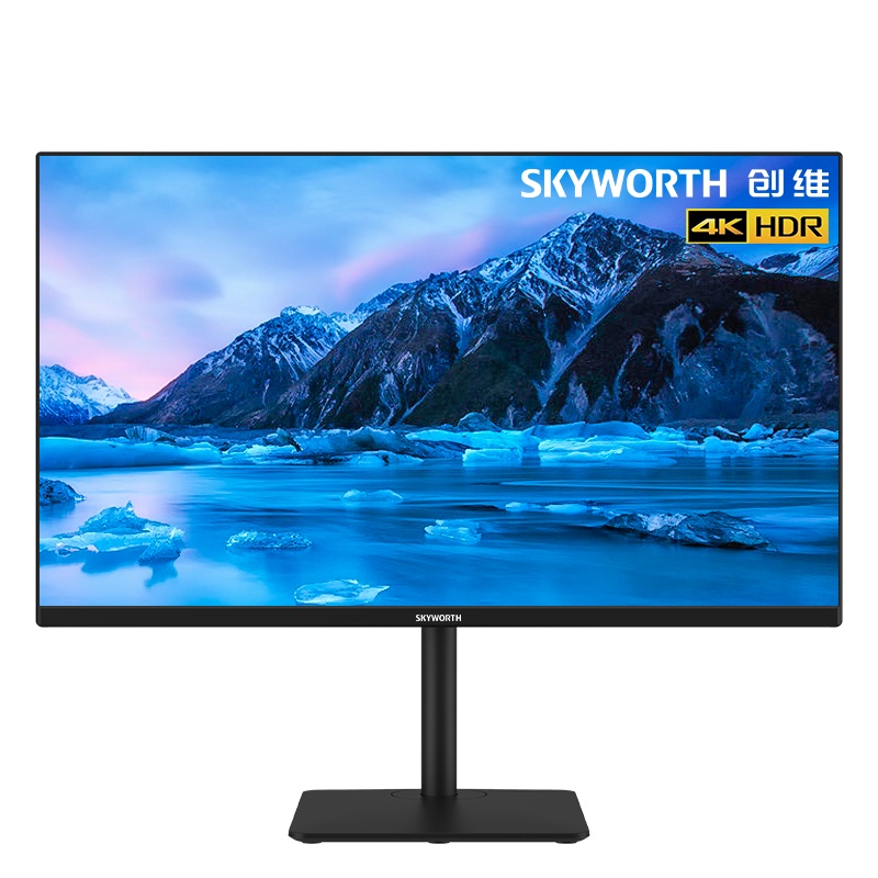 创维(Skyworth)27英寸 IPS屏 4K/UHD 112%sRGB广色域 HDR技术 旋转升降 HDMI 液晶电脑高清显示器(27U1)