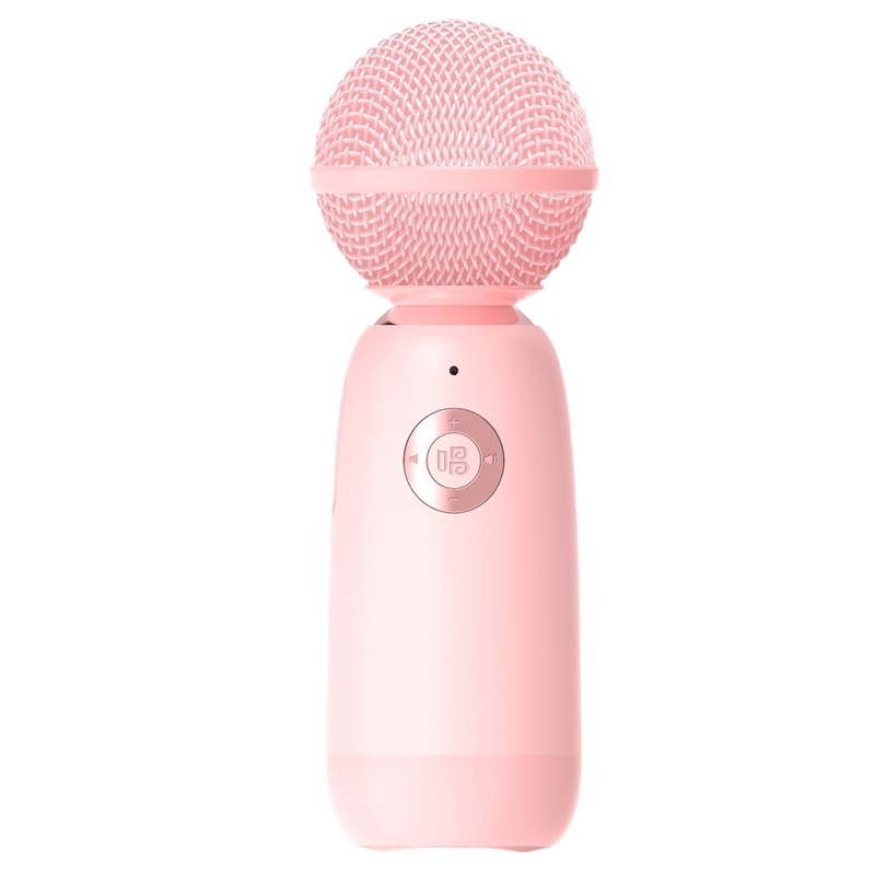 唱吧小巨蛋麦克风精灵话筒Q3椰子花粉无线蓝牙话筒音响一体麦克风话筒k歌