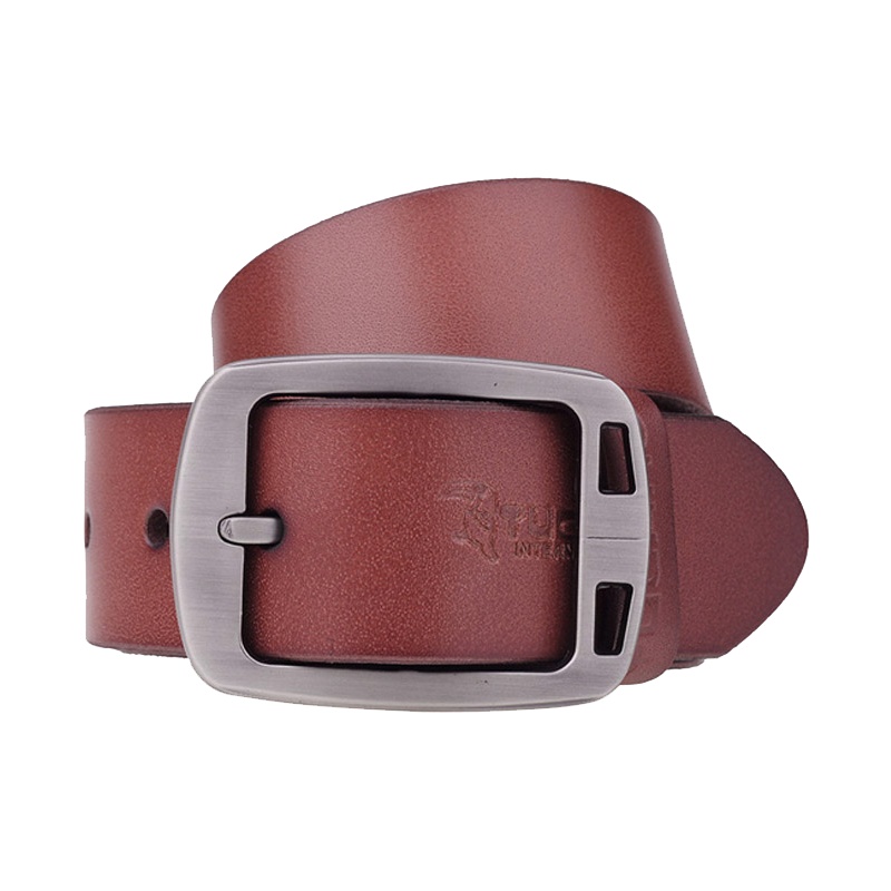 啄木鸟TUCANO男士针扣牛皮带 时尚商务复古男款裤腰带