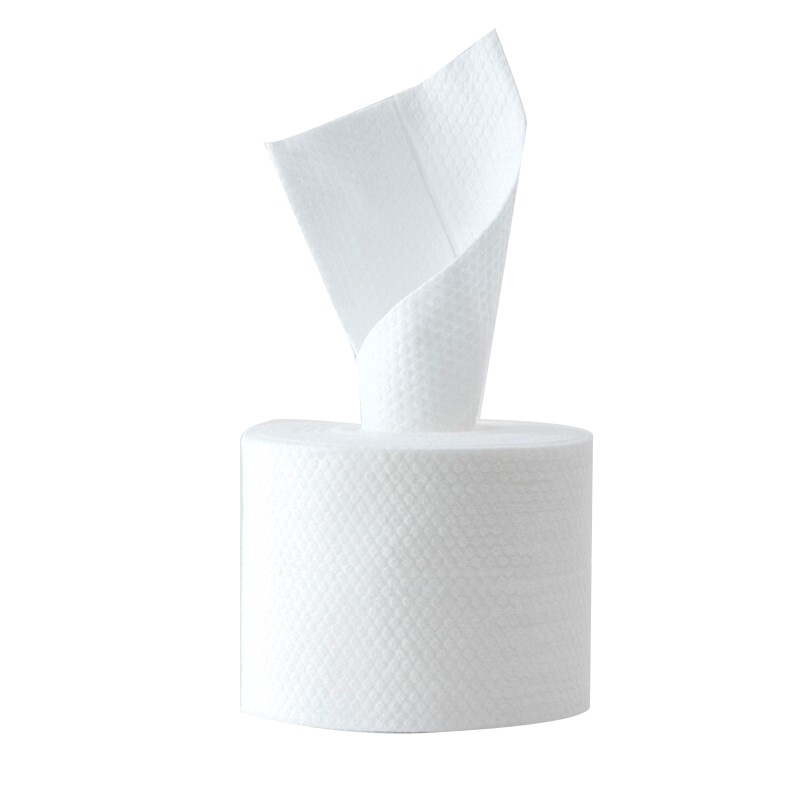 洁丽雅Grace一次性洗脸巾加厚珍珠纹棉柔巾美容化妆棉女洗面巾洁面擦脸卷筒毛巾20cm20cm60片3卷装