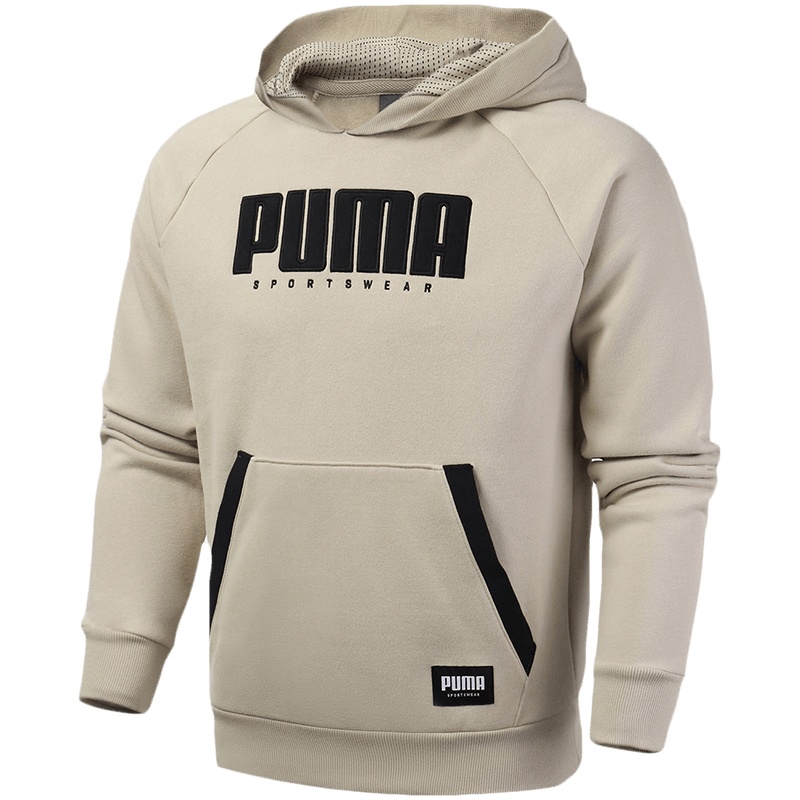 PUMA彪马男装运动服杨洋同款休闲连帽针织卫衣580967