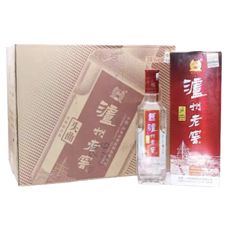 泸州老窖浓香型白酒 经典老头曲38度500ml*6瓶整箱装