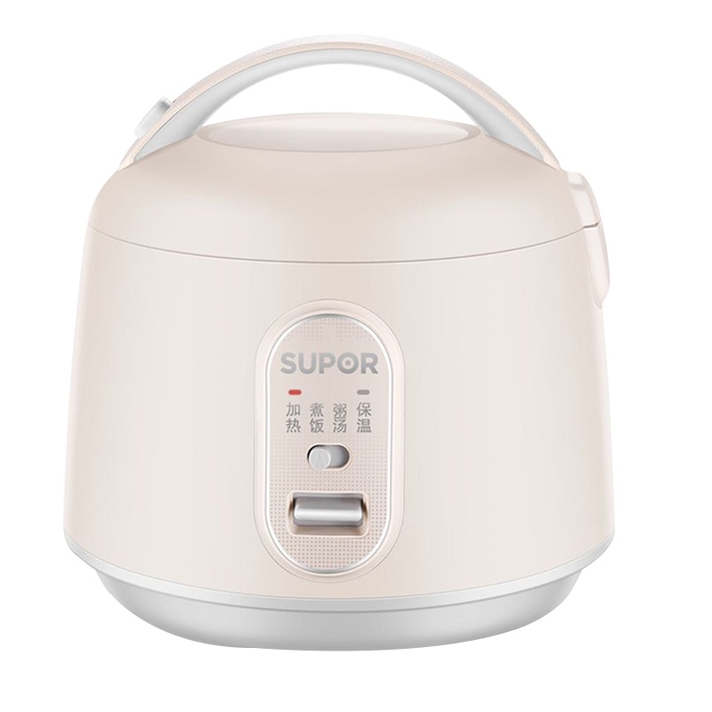 苏泊尔（SUPOR）电饭锅电饭煲1.6L小容量迷你饭煲 白色底盘加热SF16YA22