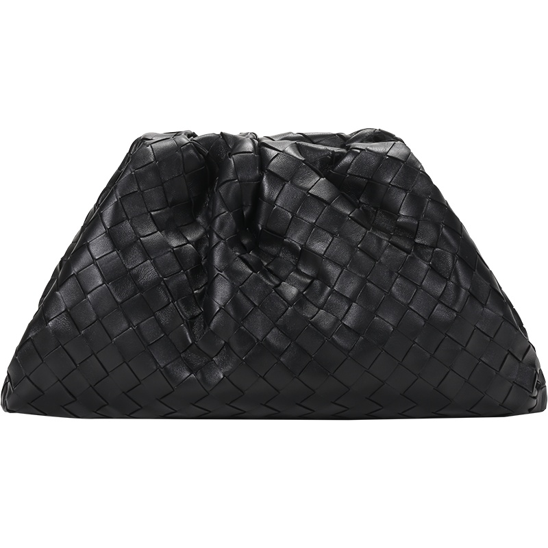 BOTTEGA VENETA BV 宝缇嘉 女士皮革POUCH系列编织宽大手拿包云朵包576175 VCPP0