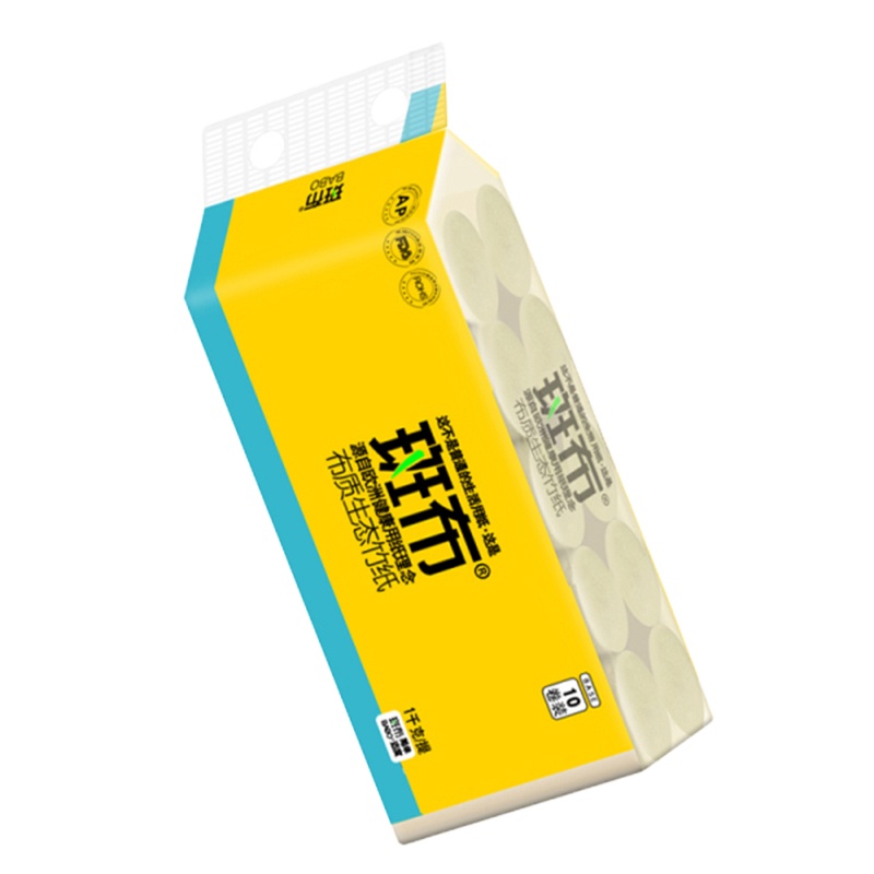 斑布(BABO) BASE 系列 1000g 无芯无膜 卷纸 (60卷/箱) BCW100B10 (单位 :箱)