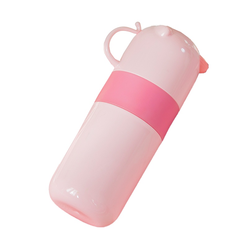 苏宁极物 儿童洗漱杯套装 A19010210 旅行洗漱用品多功能刷牙杯牙膏洗漱包分装瓶收纳包(单位:套)