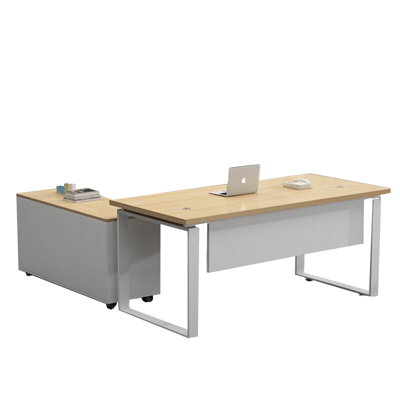 创世人 办公家具办公桌经理桌班台文件柜组合