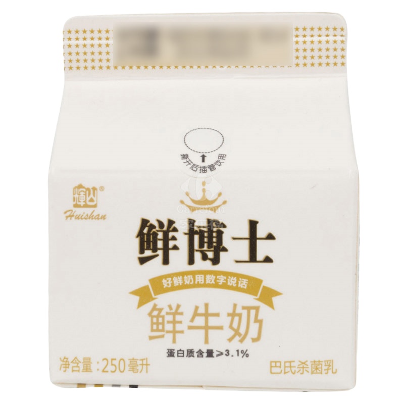 辉山鲜博士鲜牛奶250ml