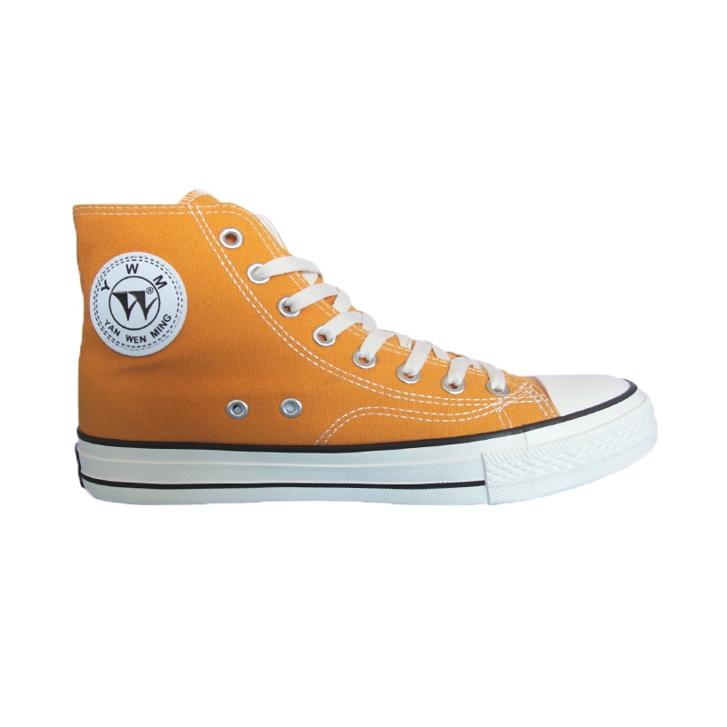 颜文明2020帆布鞋秋季新款韩版青年情侣鞋板鞋休闲日常高帮鞋