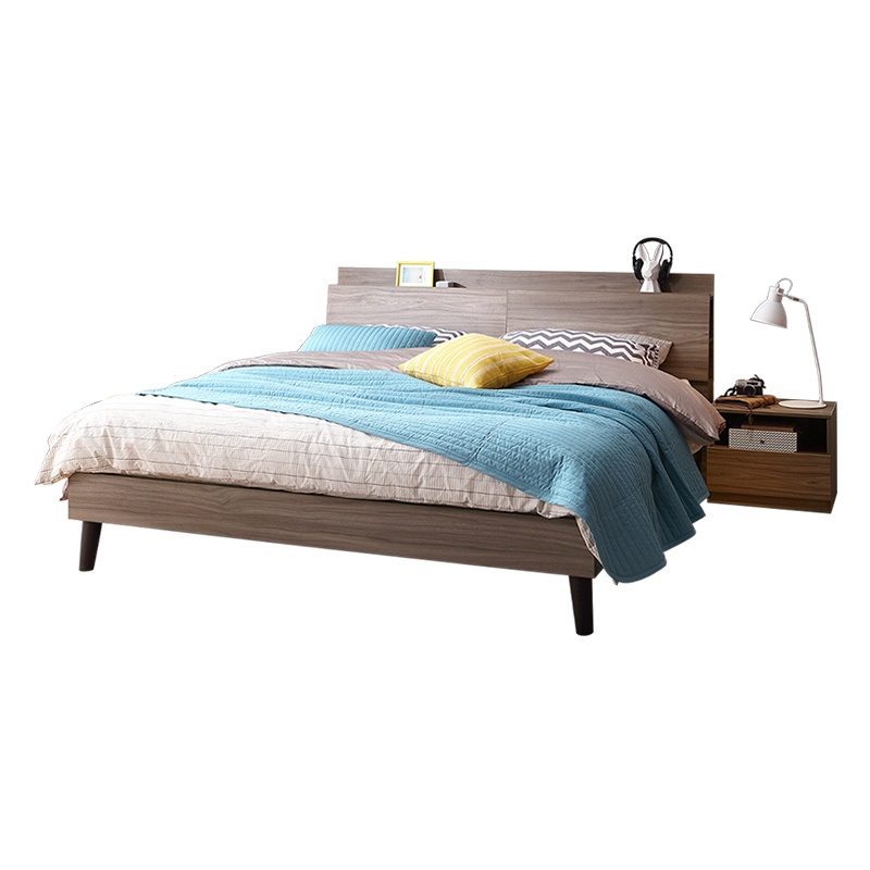 简约现代小户型成套家具全屋床衣柜套装床头柜子组合卧室婚房DV2A