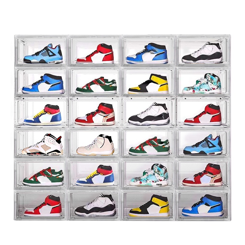 星优鞋盒收纳盒透明亚克力塑料鞋子收纳神器