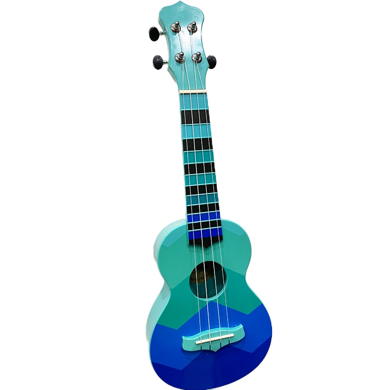 LIU MEI 六美儿童小吉他它玩具可弹奏仿真19寸尤克里里初学者乐器音乐启蒙(136-1碧海蓝天)