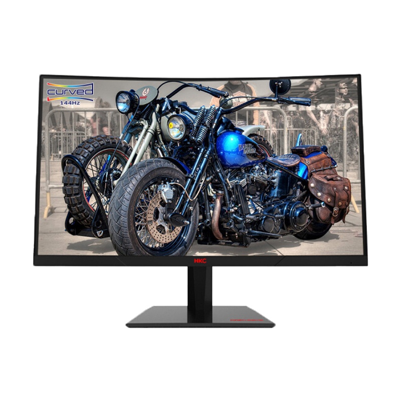 惠科(HKC)GF40 23.6英寸144Hz刷新VA广视角不闪屏1800R曲面吃鸡专业电竞游戏显示器
